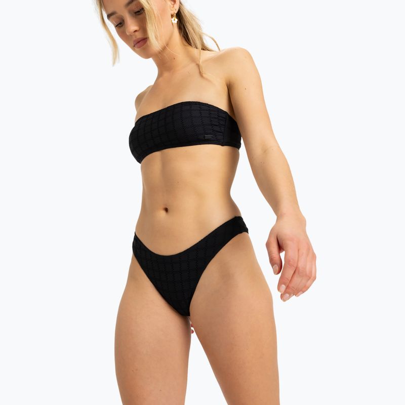 Dámske dvojdielne plavky ROXY Bandeau Cheeky anthracite 2