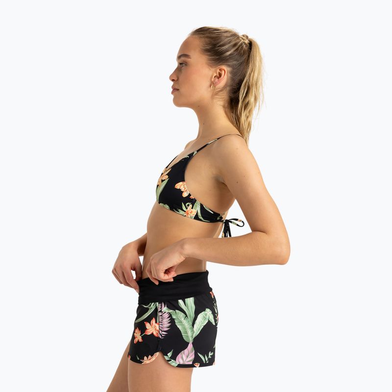 Dámske plavecké šortky ROXY Endless Summer anthracite island escape 5