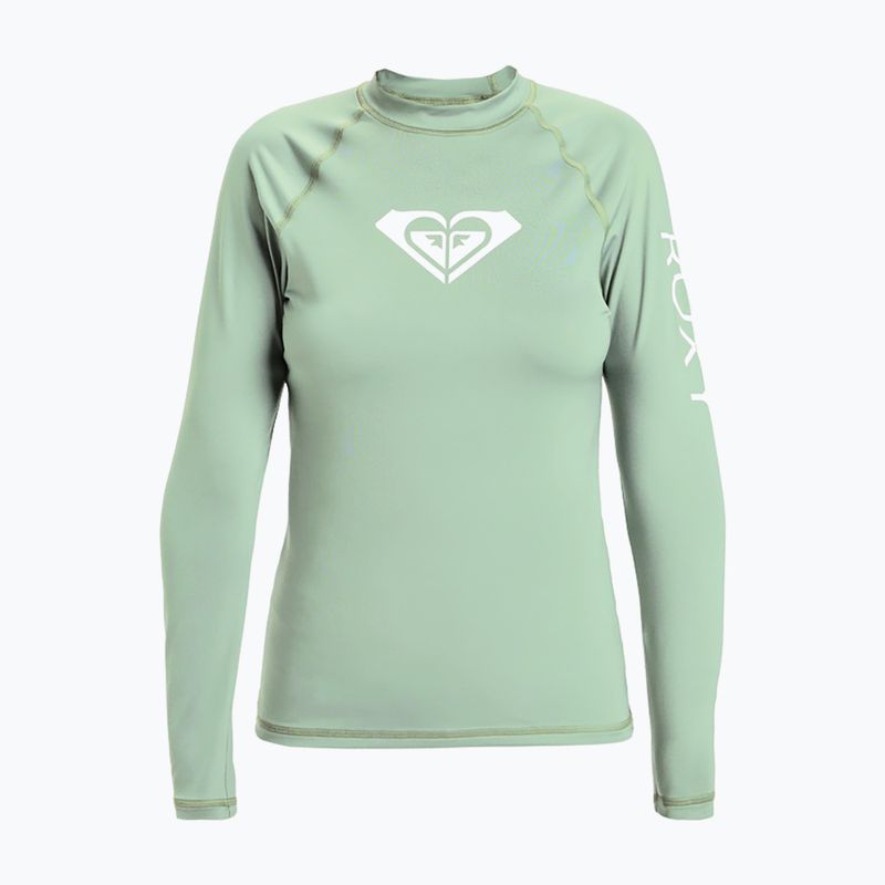 Dámske plavecké tričko longsleeve ROXY Whole Hearted basil 6