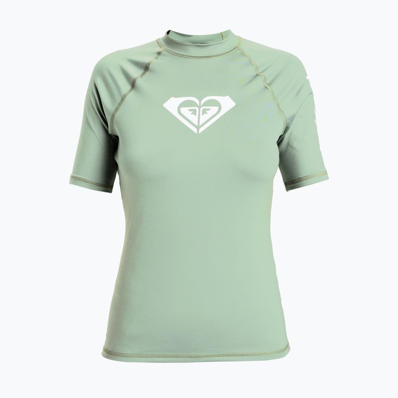 Dámske plavecké tričko ROXY Whole Hearted basil 6