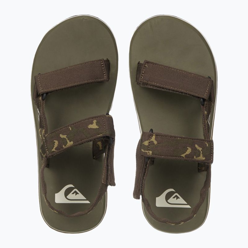 Quiksilver Monkey Caged II camo pánske sandále 3