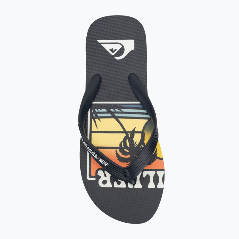 Pánske žabky Quiksilver Java Art blue 5 5