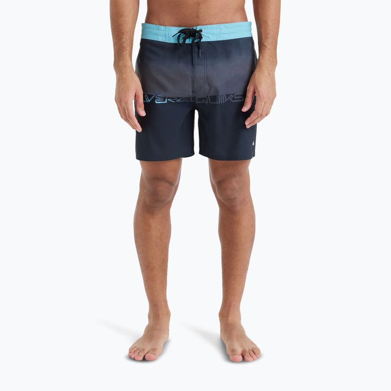 Pánske plavecké šortky Quiksilver Everyday Half Jam 16" black wordblock 3