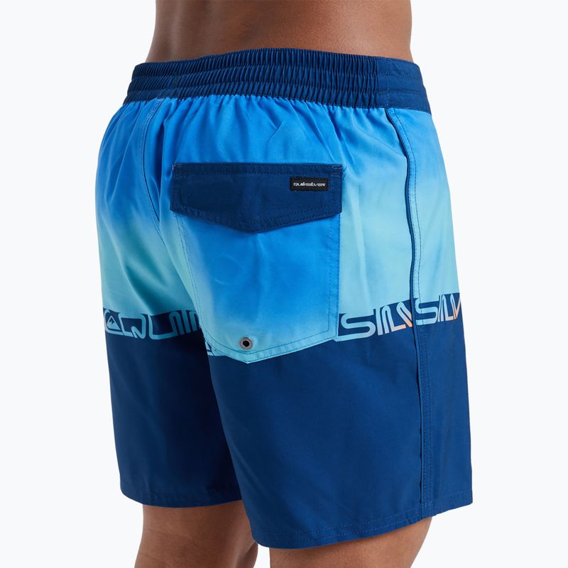 Pánske plavecké šortky Quiksilver Everyday Half Jam 16" nebulas blue wordblock 8