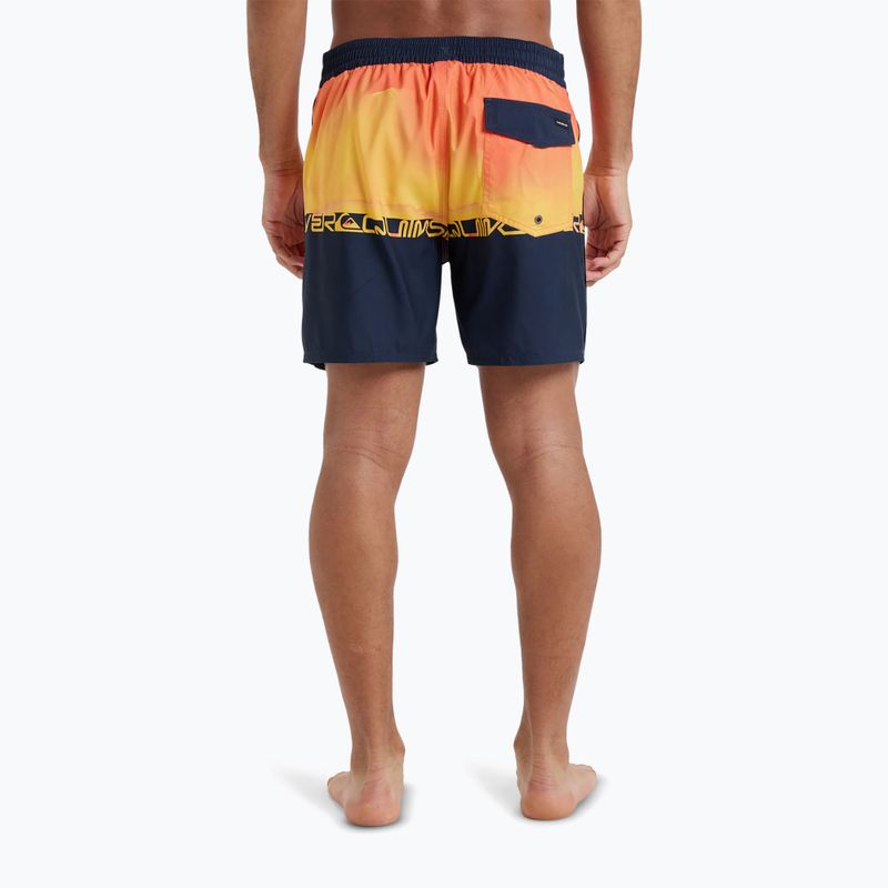 Pánske plavecké šortky Quiksilver Everyday Half Jam 16" fiery coral wordblock 5