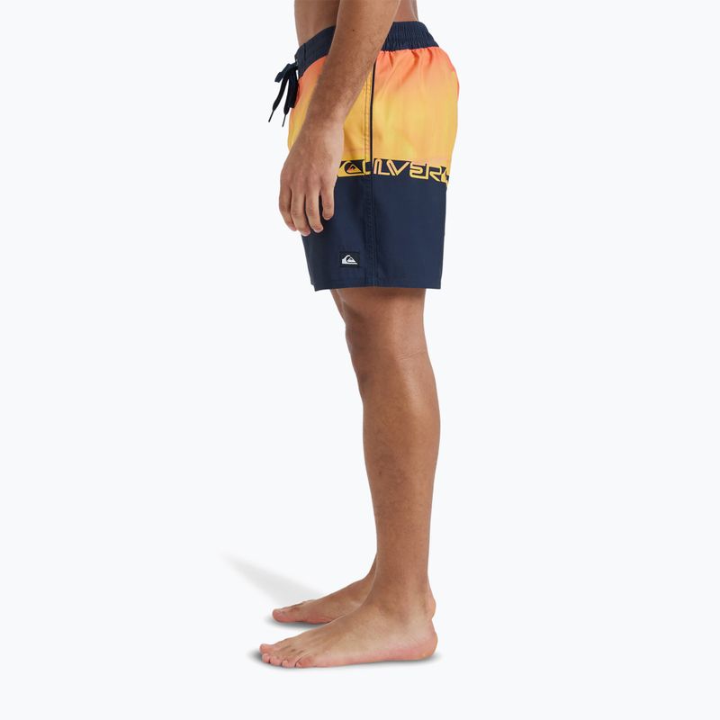 Pánske plavecké šortky Quiksilver Everyday Half Jam 16" fiery coral wordblock 6