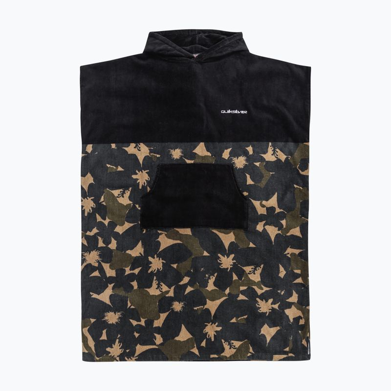 Quiksilver Hoody Towel handtman poncho s hroznovým listom