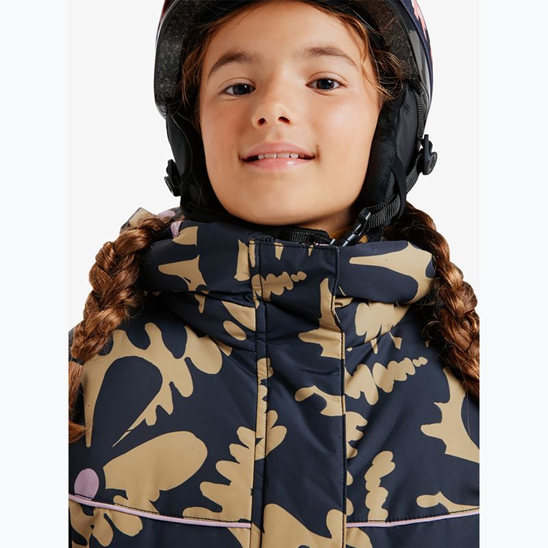 Detská snowboardová bunda ROXY Askamoon fennel seed/big flower Rg 4