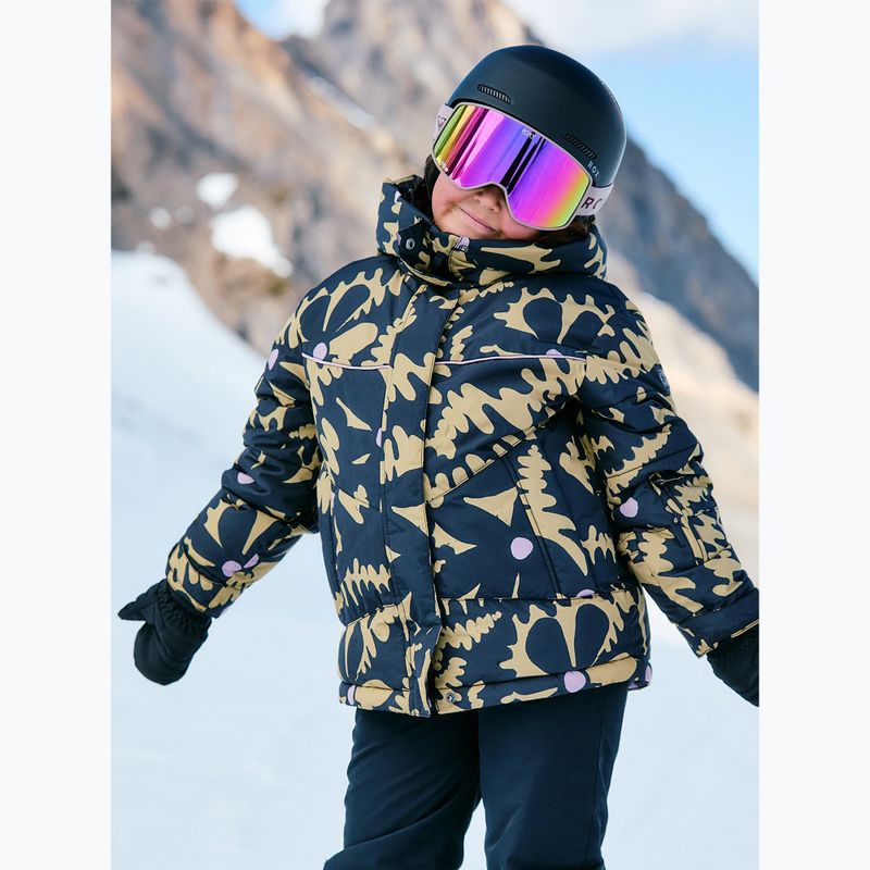 Detská snowboardová bunda ROXY Askamoon fennel seed/big flower Rg 5