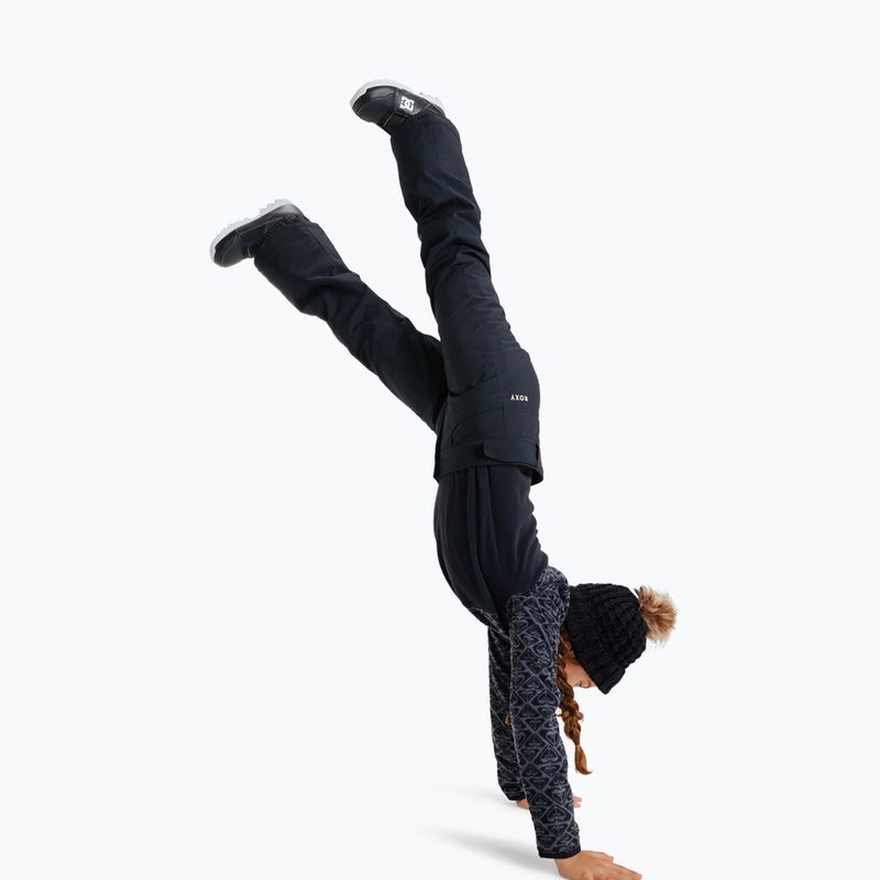 Detské snowboardové nohavice ROXY Backyard true black 2