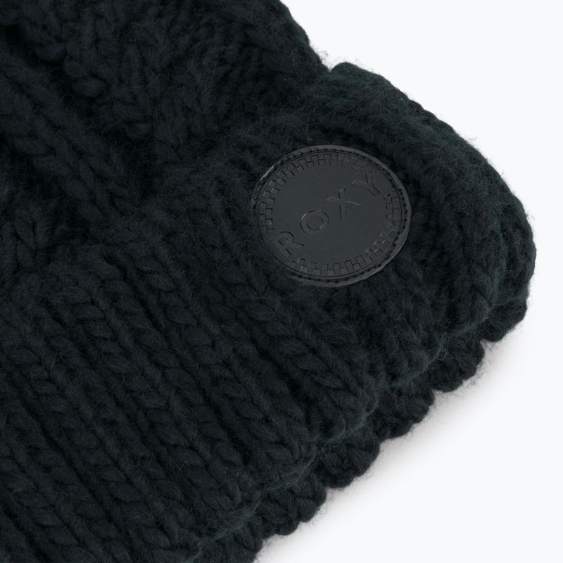 Dámska zimná čiapka ROXY Tram Beanie true black 3