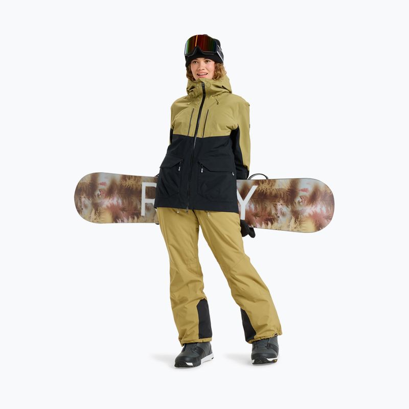 Dámska snowboardová bunda ROXY Gore-Tex Stretch Purelines fennel seed 3