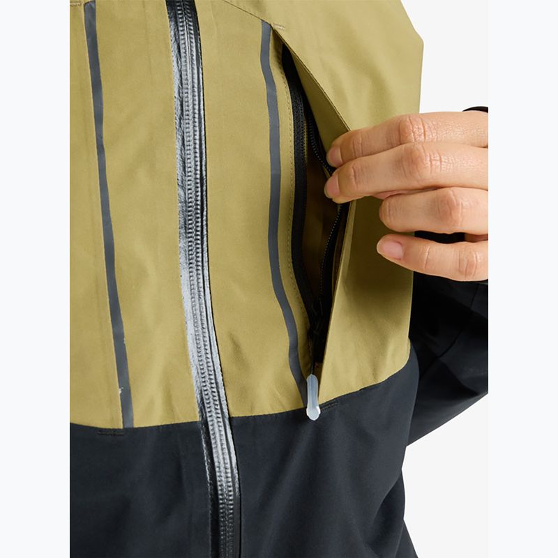 Dámska snowboardová bunda ROXY Gore-Tex Stretch Purelines fennel seed 8