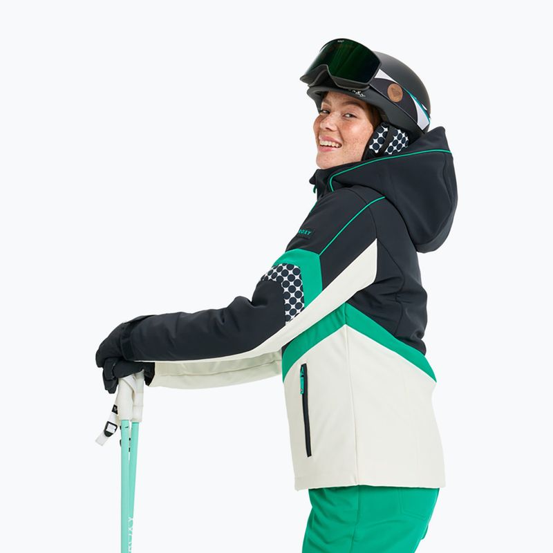 Dámska snowboardová bunda ROXY Peak Chic Softshell true black 4