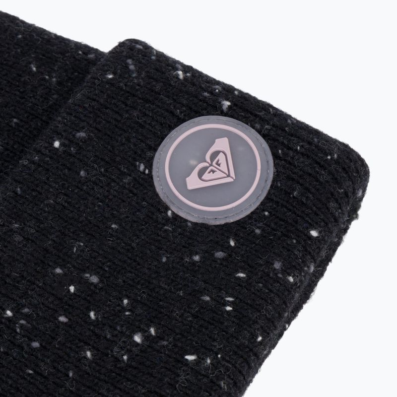 Dámska zimná čiapka ROXY Frozenlake Beanie true black 3