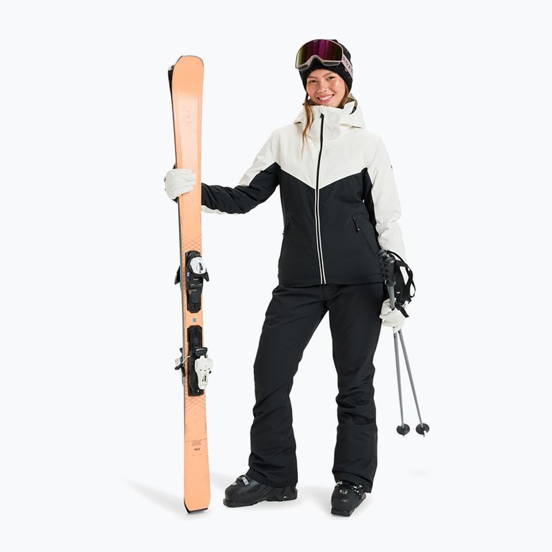 Dámska snowboardová bunda ROXY Free Jet Block true black 2