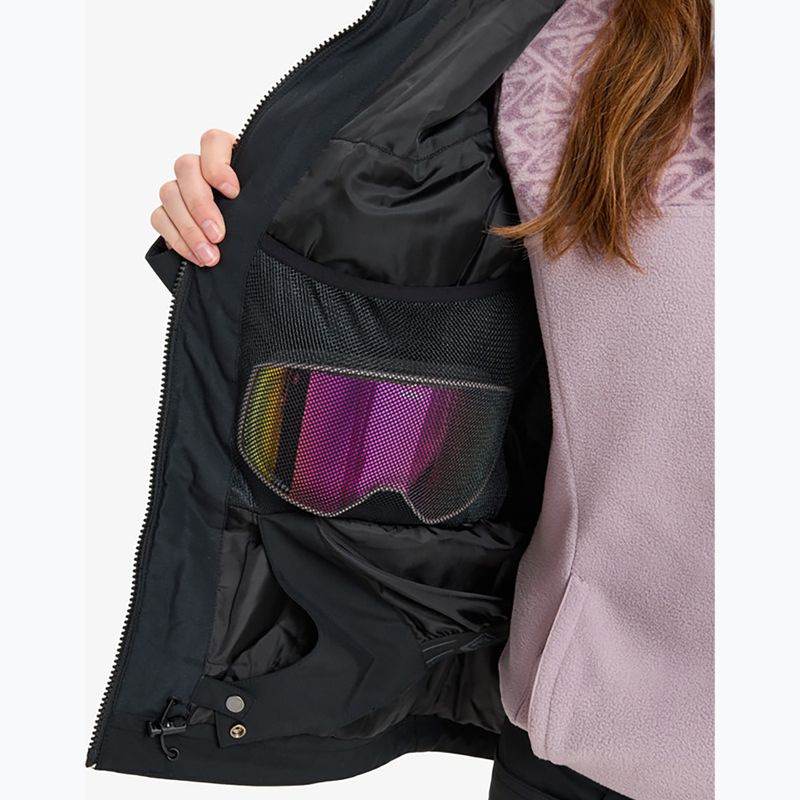 Dámska snowboardová bunda ROXY Free Jet Block true black 10