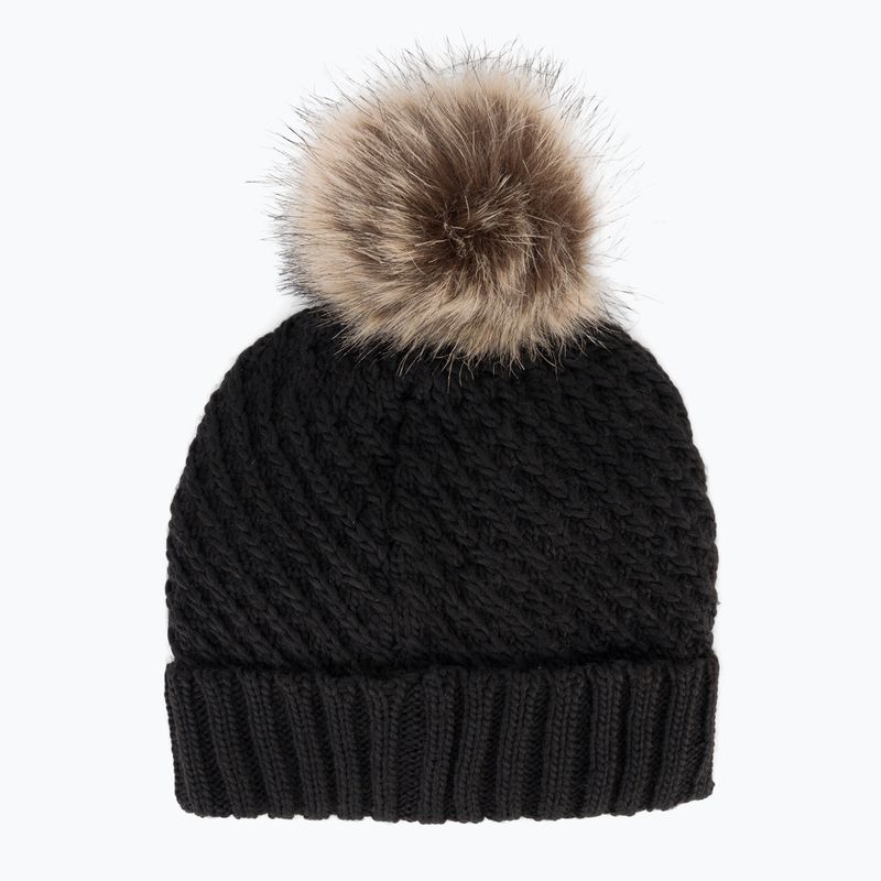 Dámska zimná čiapka ROXY Blizzard Beanie true black 2
