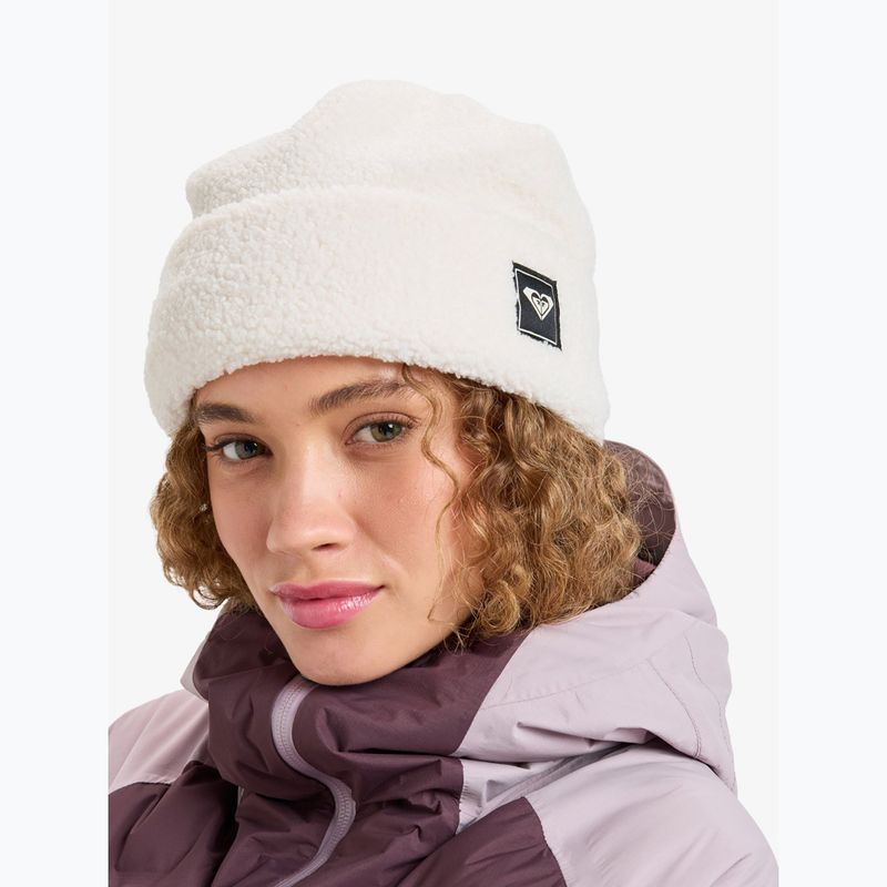 Dámska zimná čiapka ROXY Valwood Beanie whisper white 5