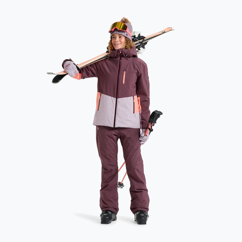 Dámska snowboardová bunda ROXY Stormdash huckleberry 2