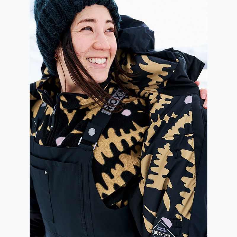 Dámske lyžiarske nohavice ROXY Rideout Bib true black 9