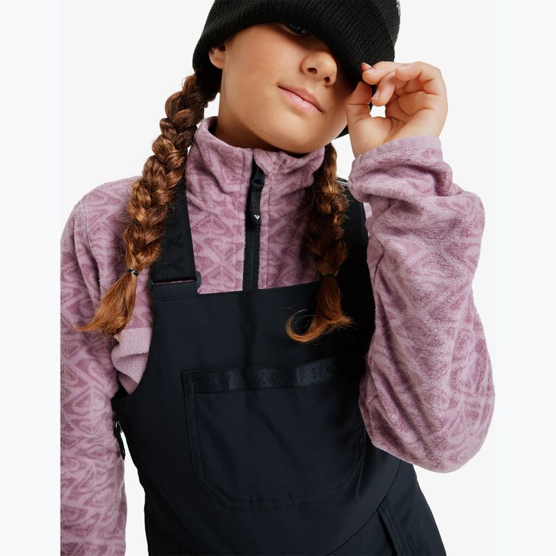 Detské snowboardové nohavice ROXY Non Stop Bib true black 8