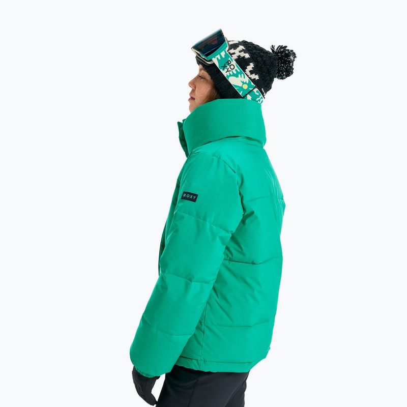 Dámska snowboardová bunda ROXY Snow Winter Rebel vivid green 5