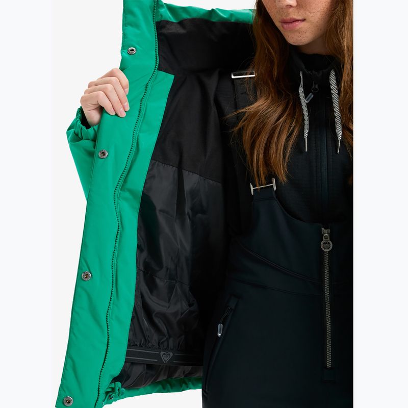 Dámska snowboardová bunda ROXY Snow Winter Rebel vivid green 8