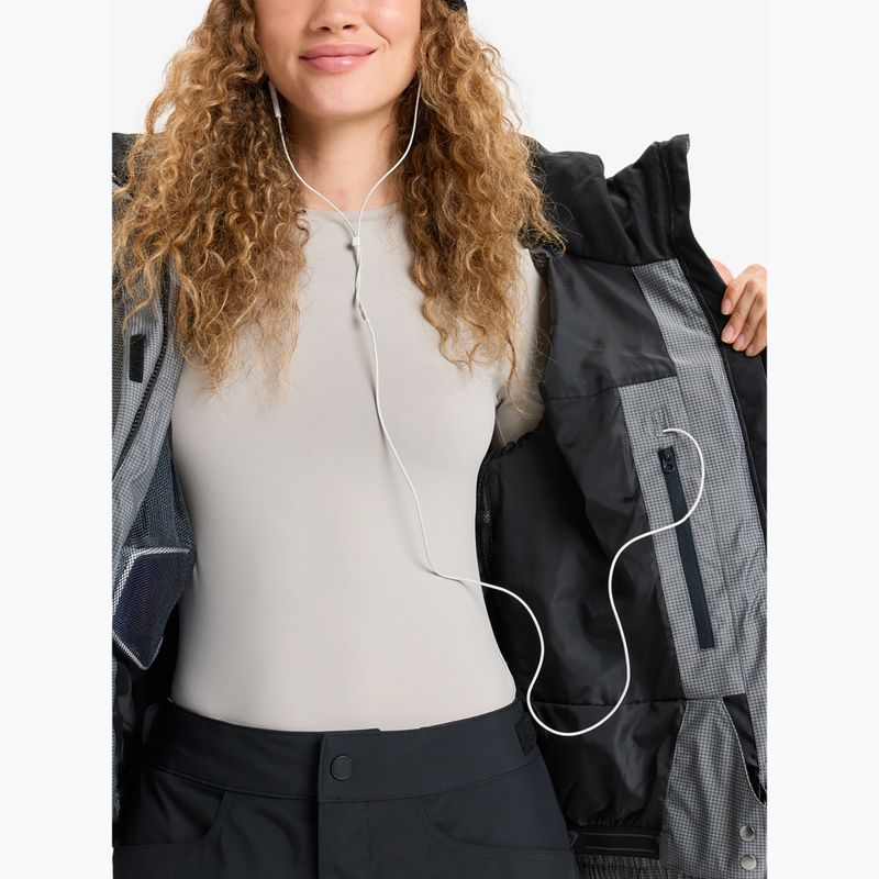 Dámska snowboardová bunda ROXY Snow Shimmer true black 11