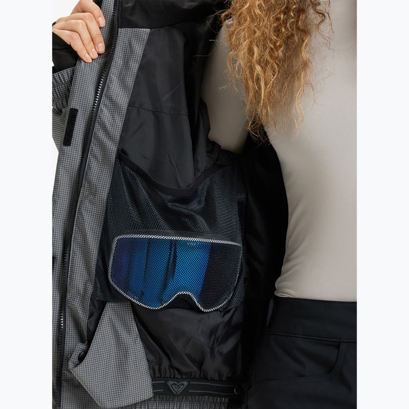 Dámska snowboardová bunda ROXY Snow Shimmer true black 12