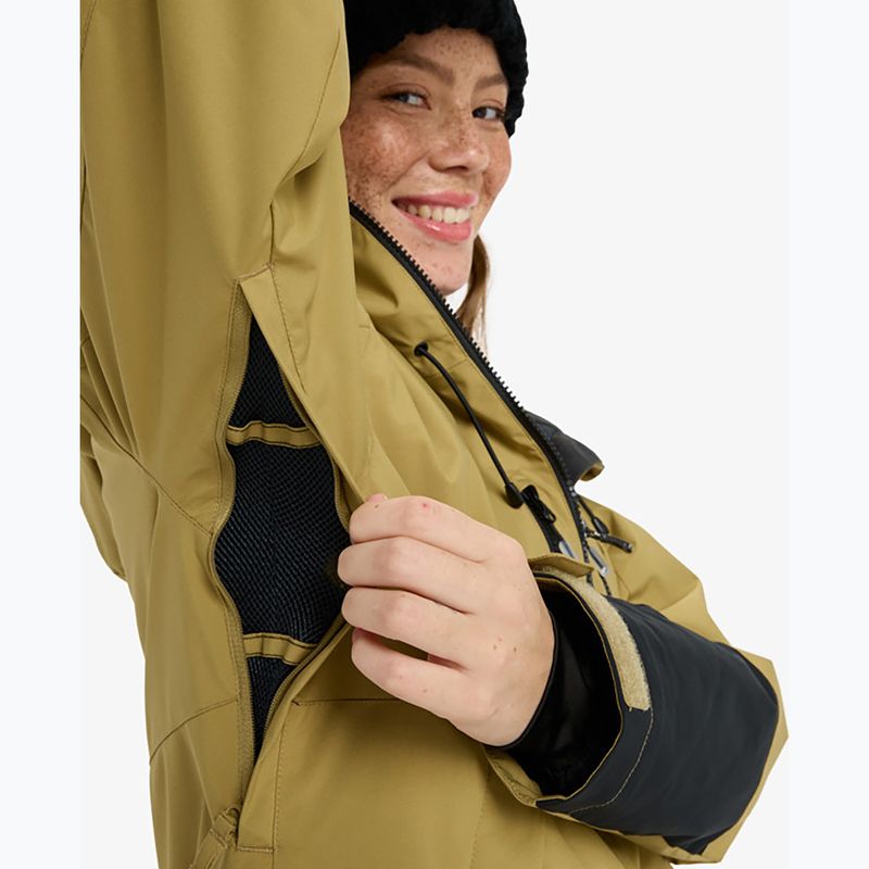 Dámska snowboardová bunda ROXY Upwards fennel seed 8