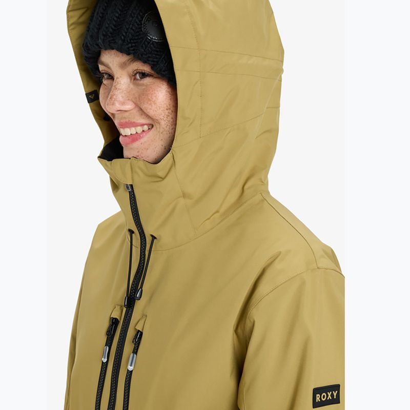 Dámska snowboardová bunda ROXY Upwards fennel seed 9