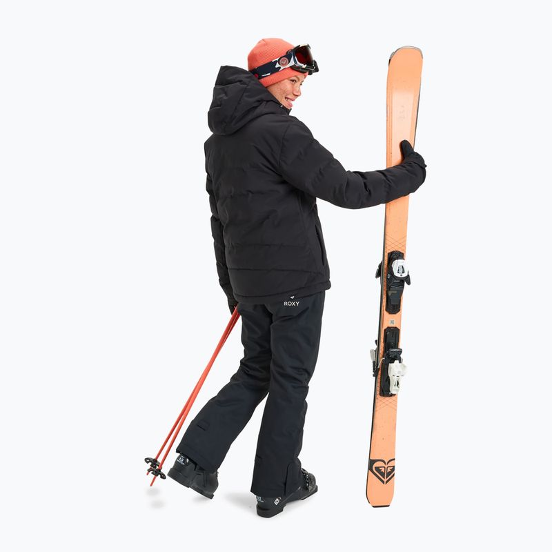 Dámska snowboardová bunda ROXY Snowhill Puffy true black 4