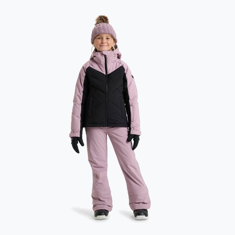 Detská snowboardová bunda ROXY Snowsylva true black 2