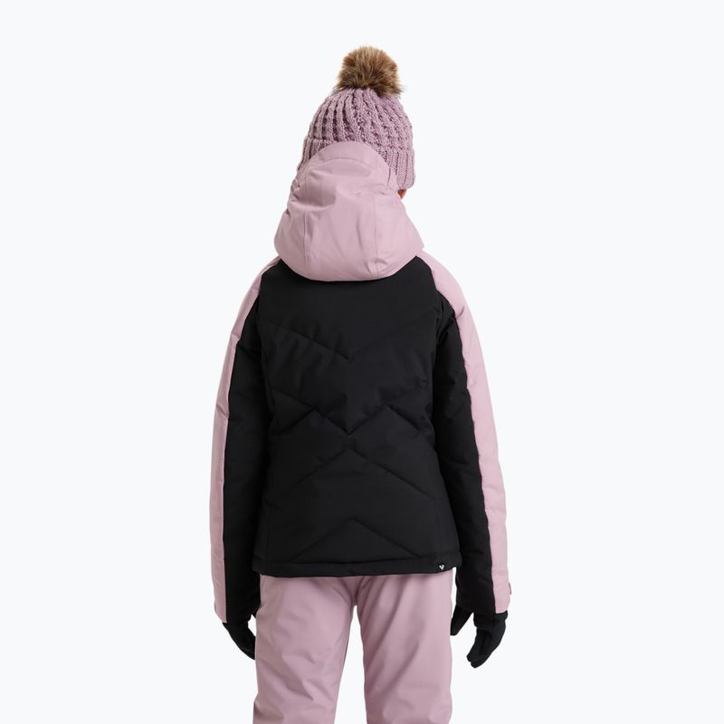 Detská snowboardová bunda ROXY Snowsylva true black 3