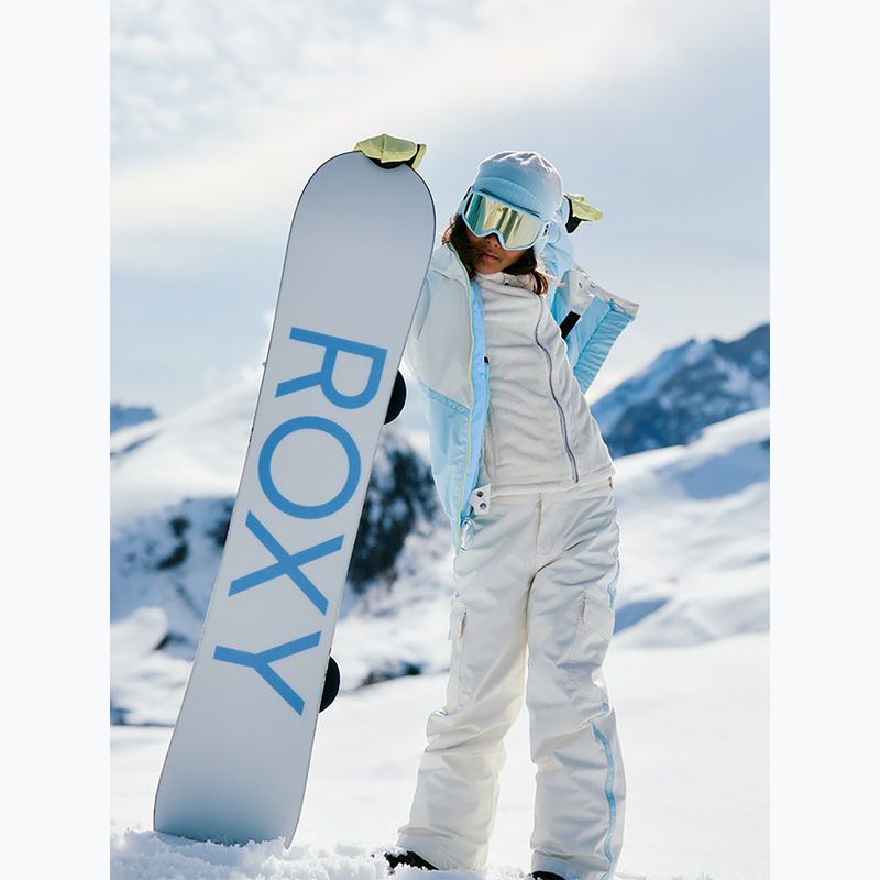 Detská mikina ROXY Igloo whisper white big/flower emboss 8