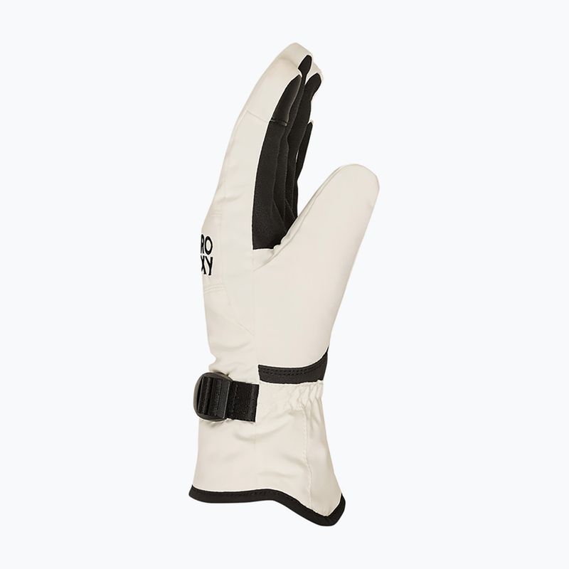 Dámske snowboardové rukavice Roxy Jetty Solid whisper white 4