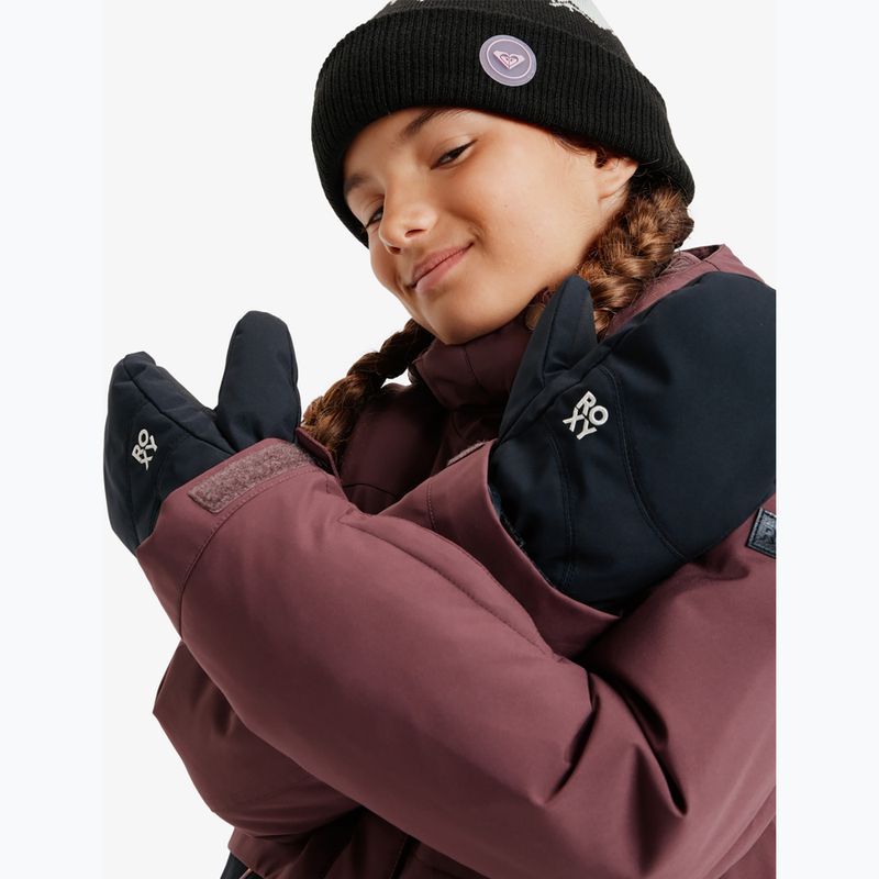 Detské snowboardové rukavice Roxy Jetty Solid Mitt true black 8