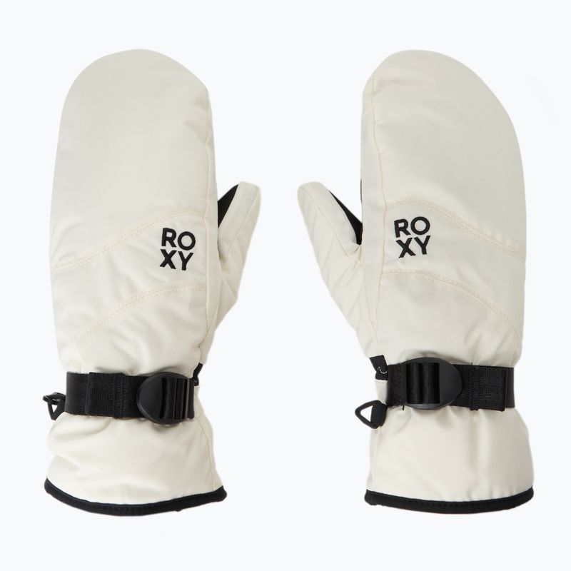 Dámske snowboardové rukavice Roxy Jetty Solid Mitt whisper white 2