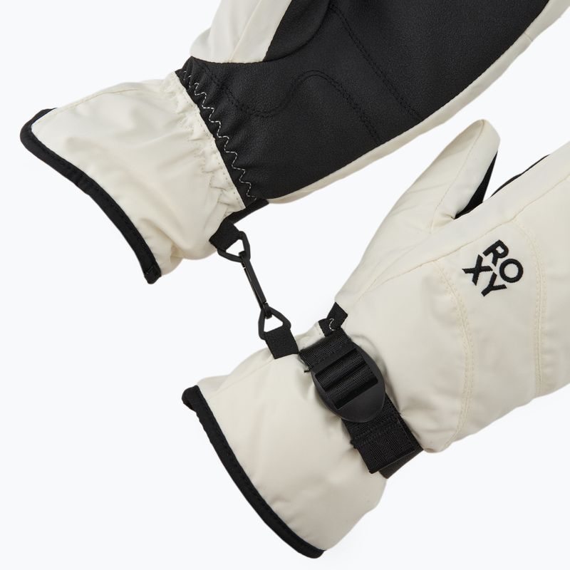 Dámske snowboardové rukavice Roxy Jetty Solid Mitt whisper white 6