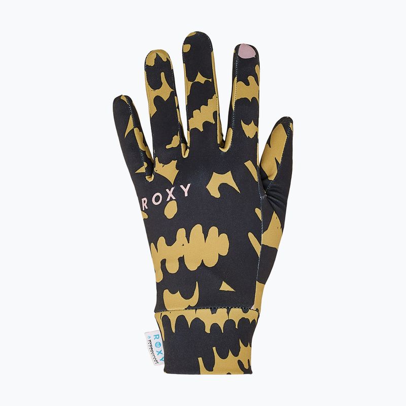 Dámske snowboardové rukavice Roxy Hydrosmart Liner fennel seed/big flower 2