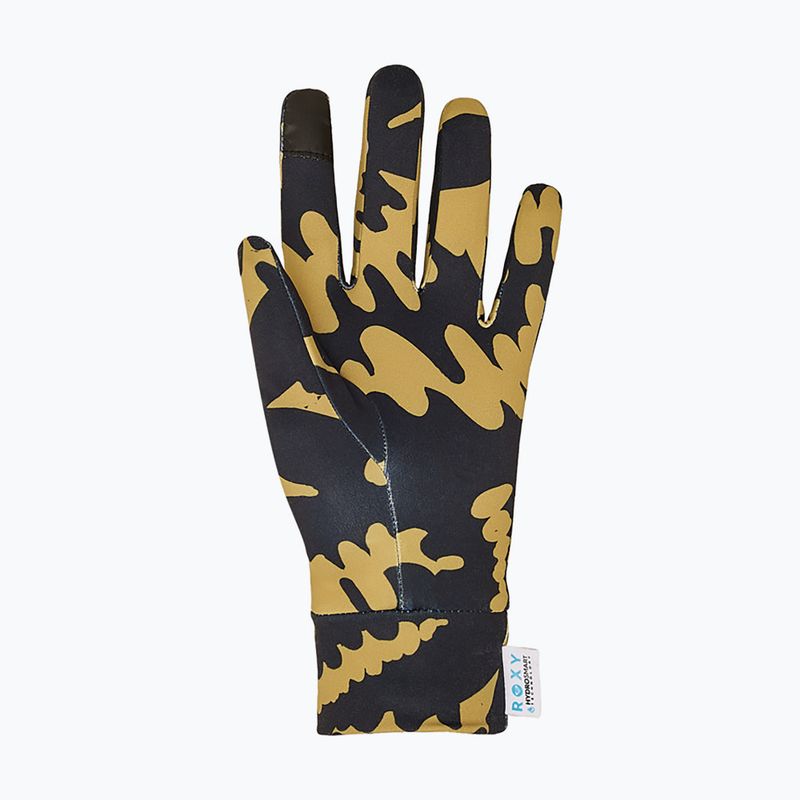 Dámske snowboardové rukavice Roxy Hydrosmart Liner fennel seed/big flower 3
