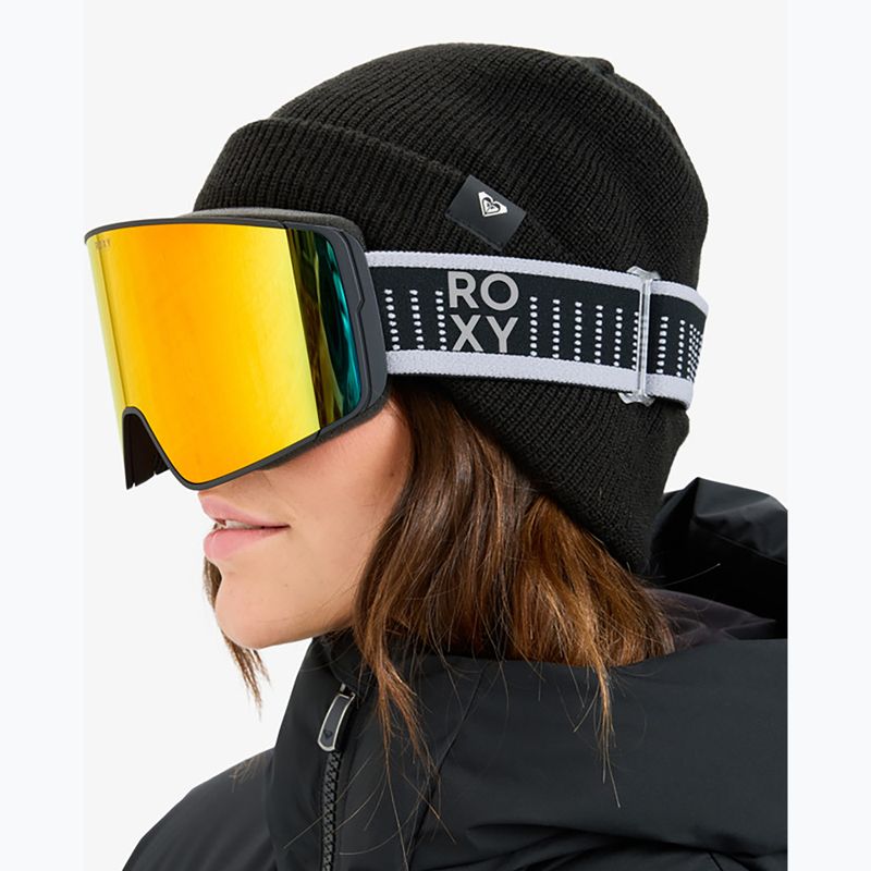 Dámske snowboardové okuliare ROXY Storm MG black/clux ml infrared 5