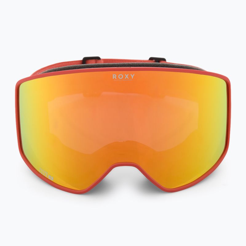 Dámske snowboardové okuliare ROXY Storm W coral chic/clux ml orange 2