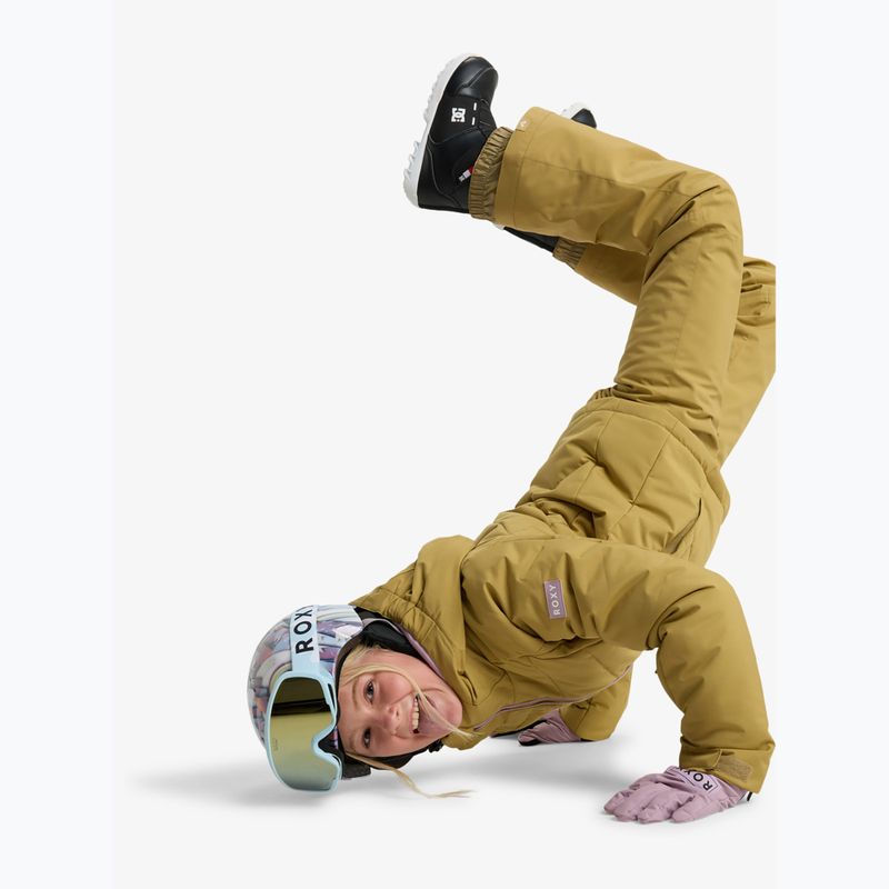 Detské snowboardové okuliare ROXY Missy big flowers/clux ml light blue 7