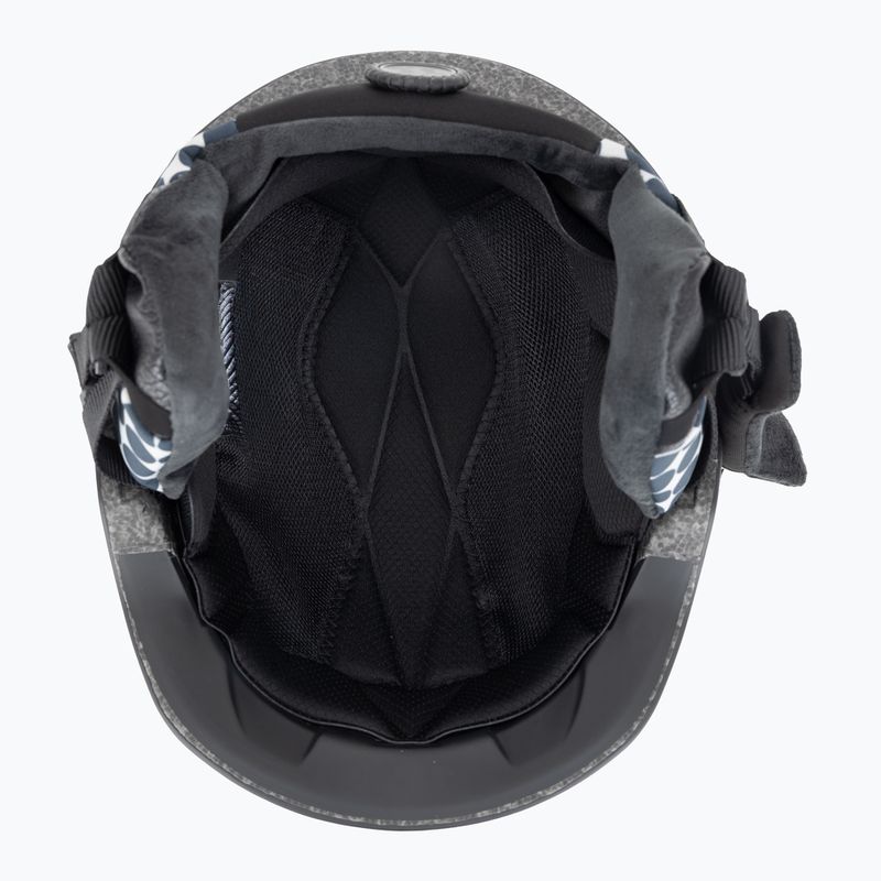 Prilba na snowboard ROXY Angie anthracite sol searcher ditsy 5