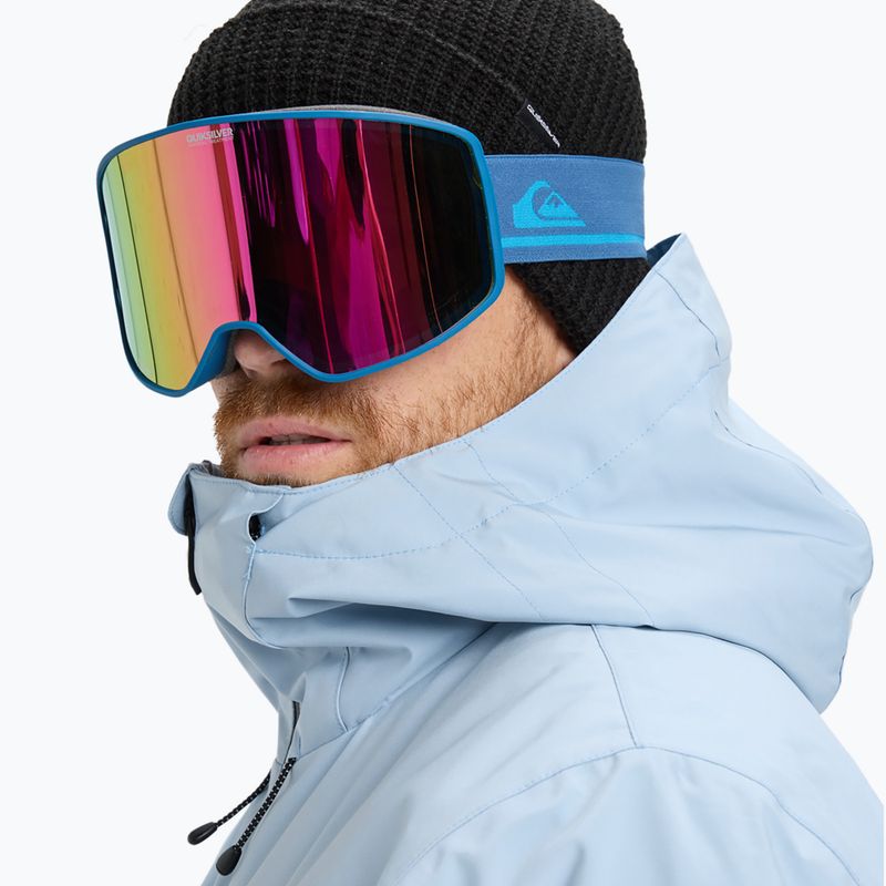 Snowboardové okuliare Quiksilver Storm true navy/clux ml lpurple 6