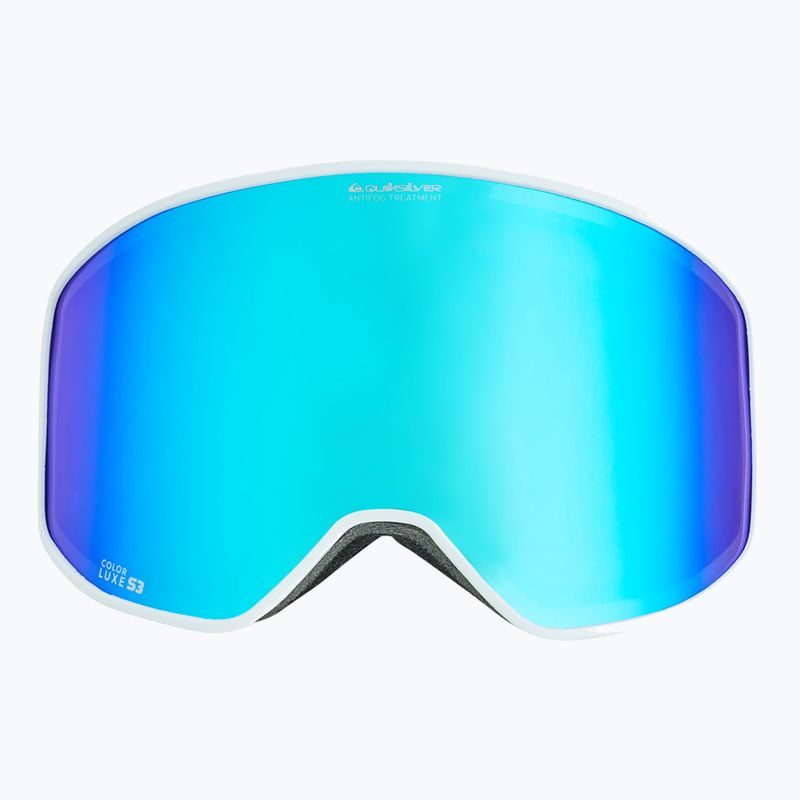Snowboardové okuliare Quiksilver Storm white/clux ml blue 2