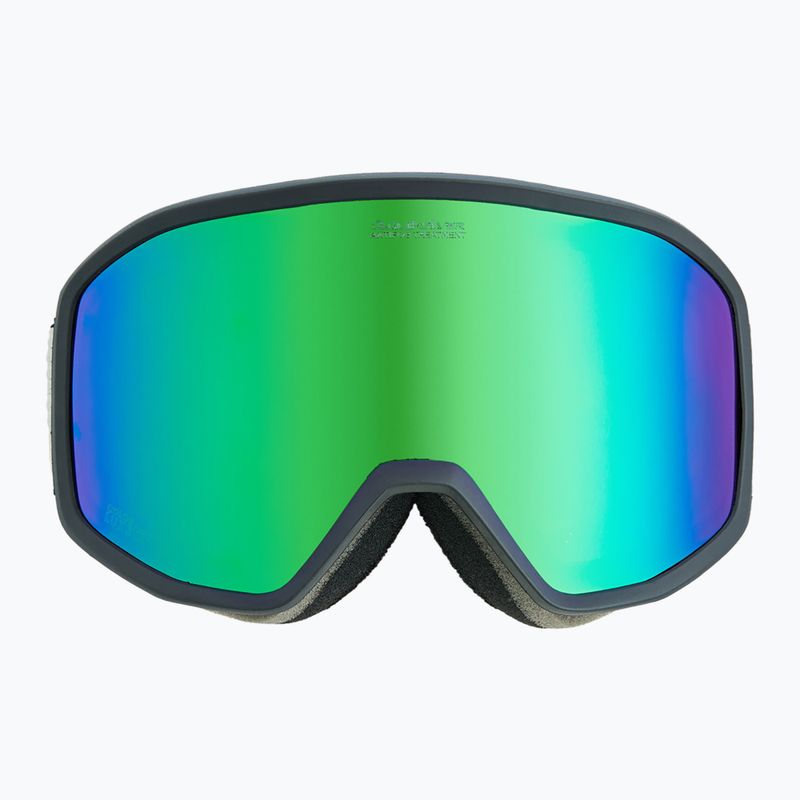 Pánske snowboardové okuliare Quiksilver Harper black/clux ml green 2
