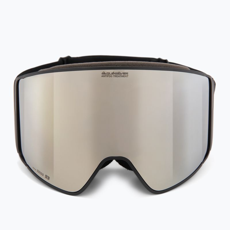 Pánske snowboardové okuliare Quiksilver Storm MG black/ black clux ml silver 3